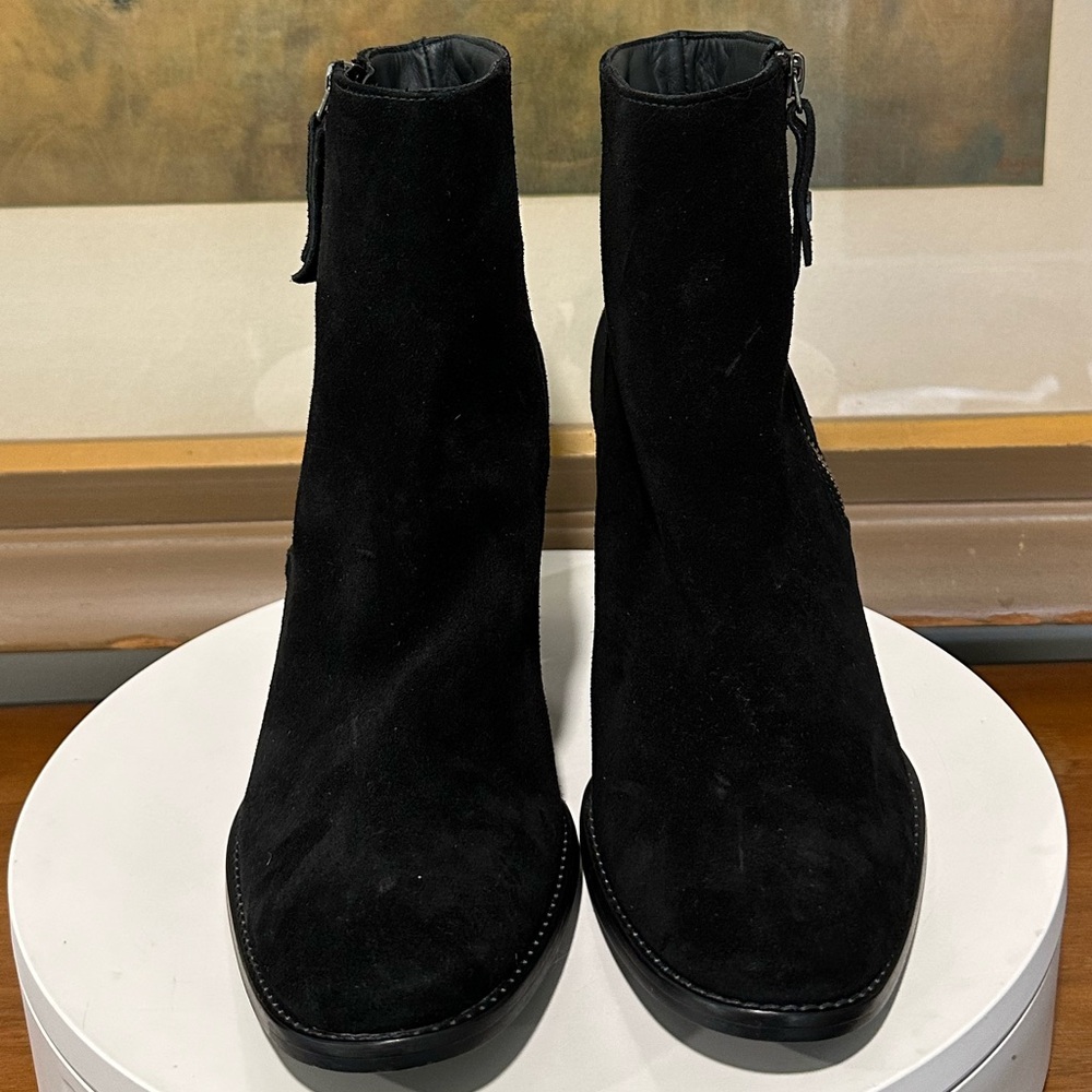 🌹PAUL GREEN🌹Reya Black Suede Bootie Size: 7.5UK - Picture 5 of 14